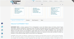 Desktop Screenshot of differenttech.com